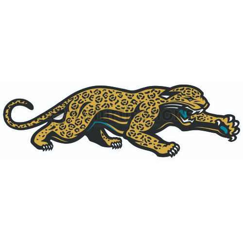 Jacksonville Jaguars T-shirts Iron On Transfers N558 - Click Image to Close